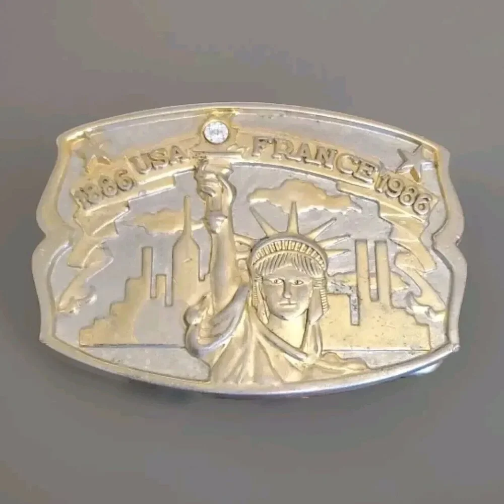 Hammond INT'L Mint 100 Yr Traditional Liberty Limited Edition Gold Silver Buckle